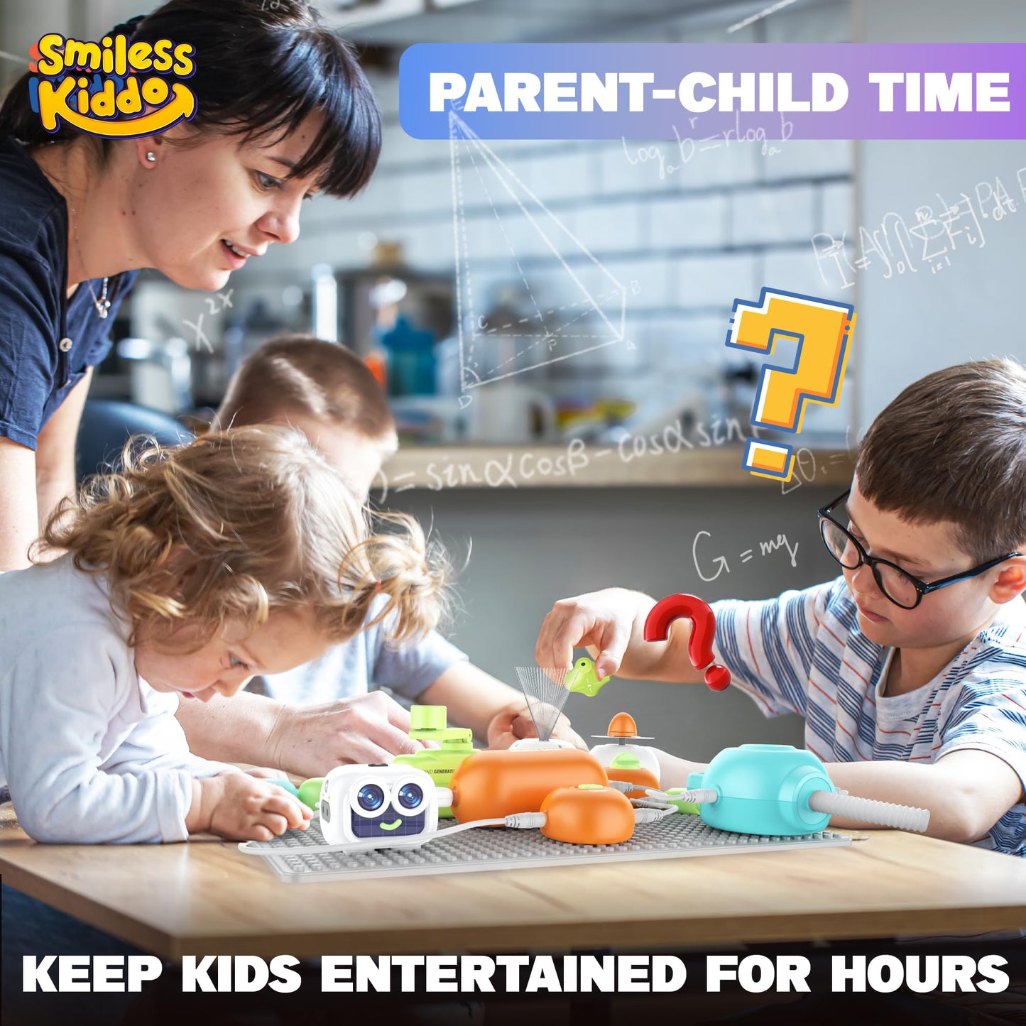 Science Kits for Kids - STEM Kits for Kid, Electronics Exploration Kit, Over 440 Projects, 16 Circuit Parts, STEM Toy Educational Gifts for Kids Boys Girls Ages 3 4 5 6 7 8 9 10 11 12