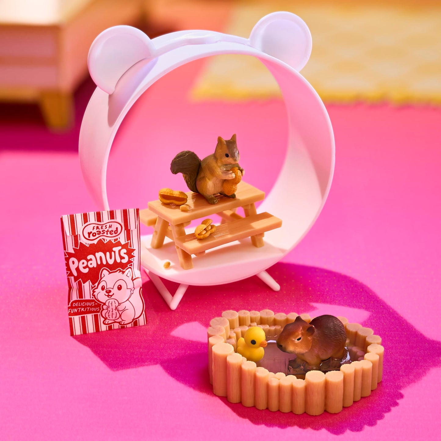 MGA's Miniverse Make It Mini Animals Series 2 (6 Pack) Mini Collectibles, Blind Pack, DIY, Crafts, Resin, Replica Animals, Collectors, Gifts, 8+