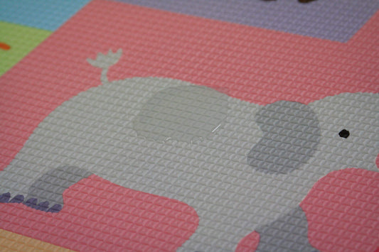 Baby Care Play Mat - Playful Collection (Busy Farm, Large) - Play Mat for Infants – Non-Toxic Baby Rug – Cushioned Baby Mat Waterproof Playmat – Reversible Double-Sided Kindergarten Mat