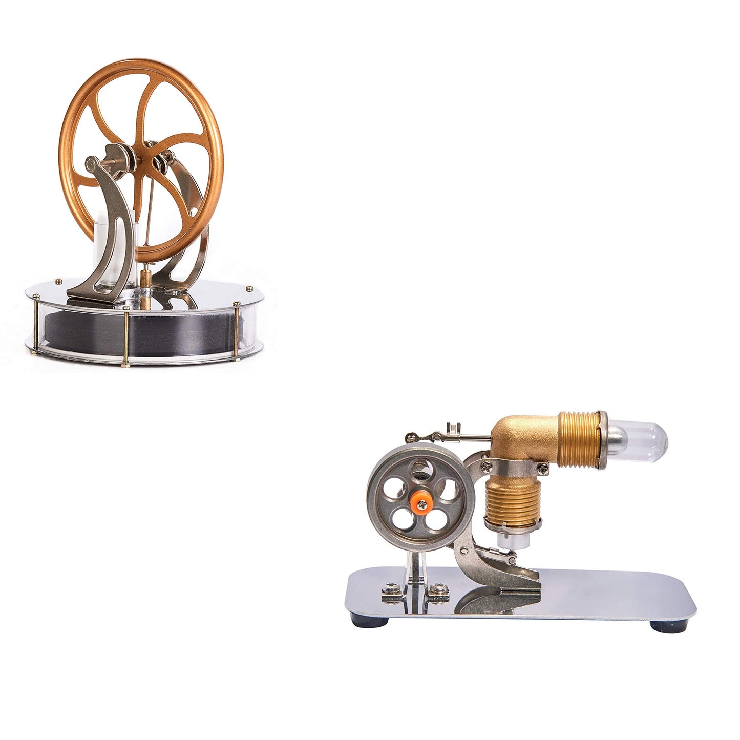 Sunnytech Low Temperature Stirling Mini Hot Air Educational Toy Kits LT001-HA001