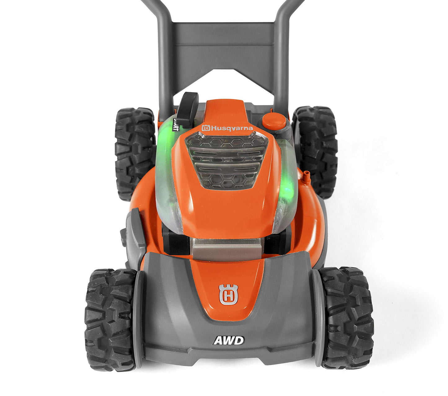 Husqvarna 589289602 Toddler Toy Lawn Mower with Realistic Sounds and Light-Up Engine for Ages 2 and Up