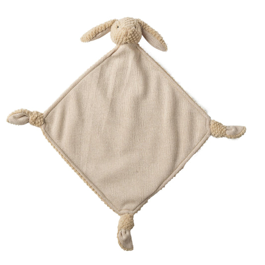 Mary Meyer Lovey Baby & Toddler Stuffed Animal Security Blanket Plush Soft Snuggle Toy, 8.5-Inches, Tan Bunny