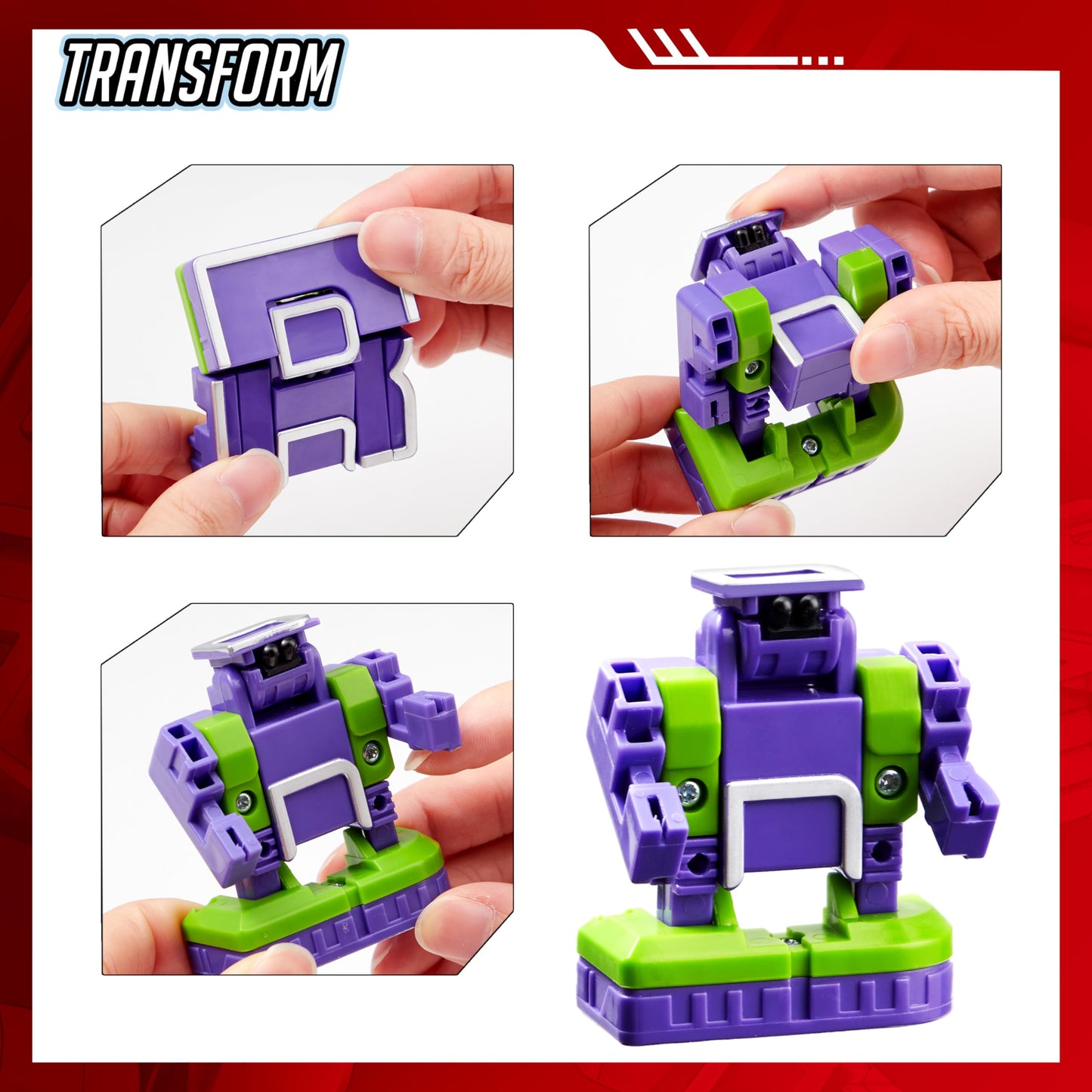 JOYIN Alphabet Robots Toys for Kids, ABC Learning Toys, Alphabots, Letters, Toddlers Education Toy, Carnival Prizes, Treasure Box and Prize for Classroom, Birthday Gift for Kids 3 4 5 6 7 8