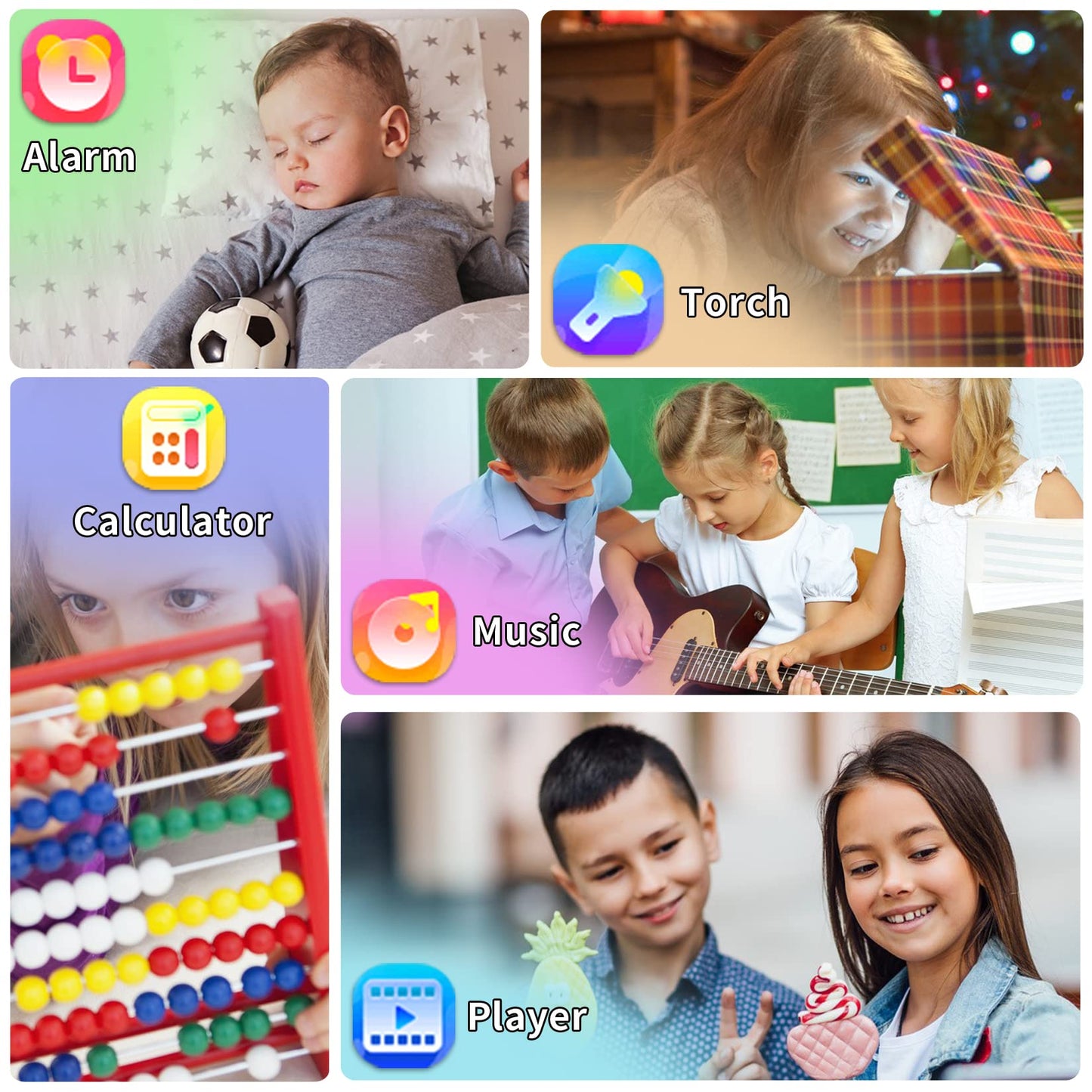 Kids Smart Watches Girls Gifts Age 3-12, Smart Watch for Kids with 39 Games Camera Video Recorder Music Player Alarm Calculator Stopwatch Flashlight Pedometer Gift Toys for Girls Ages 5 6 7 8 9 10