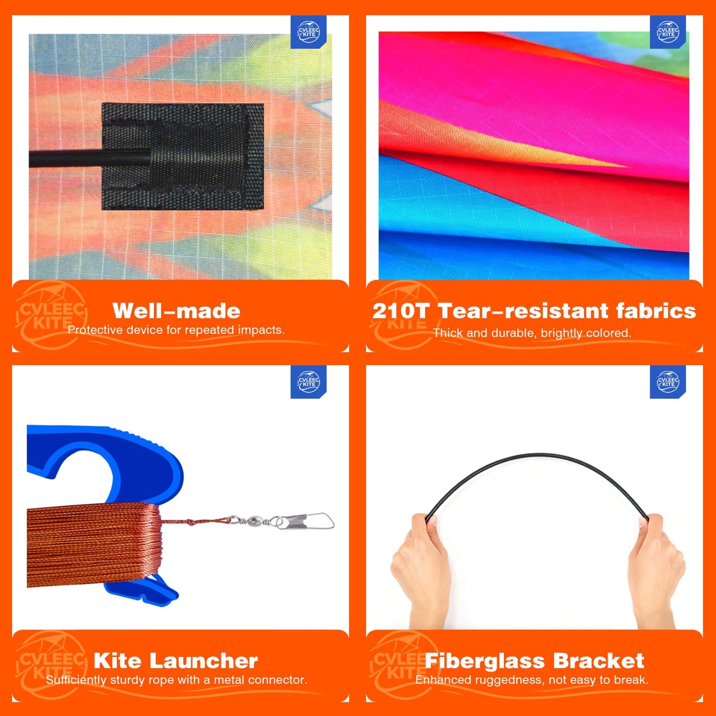 Parrot Kite for Kids & Adults, Outdoor Kite, Perfect for Beginners, Easy to use, Ideal for Beaches, backyards, Grassy Areas（Duck）