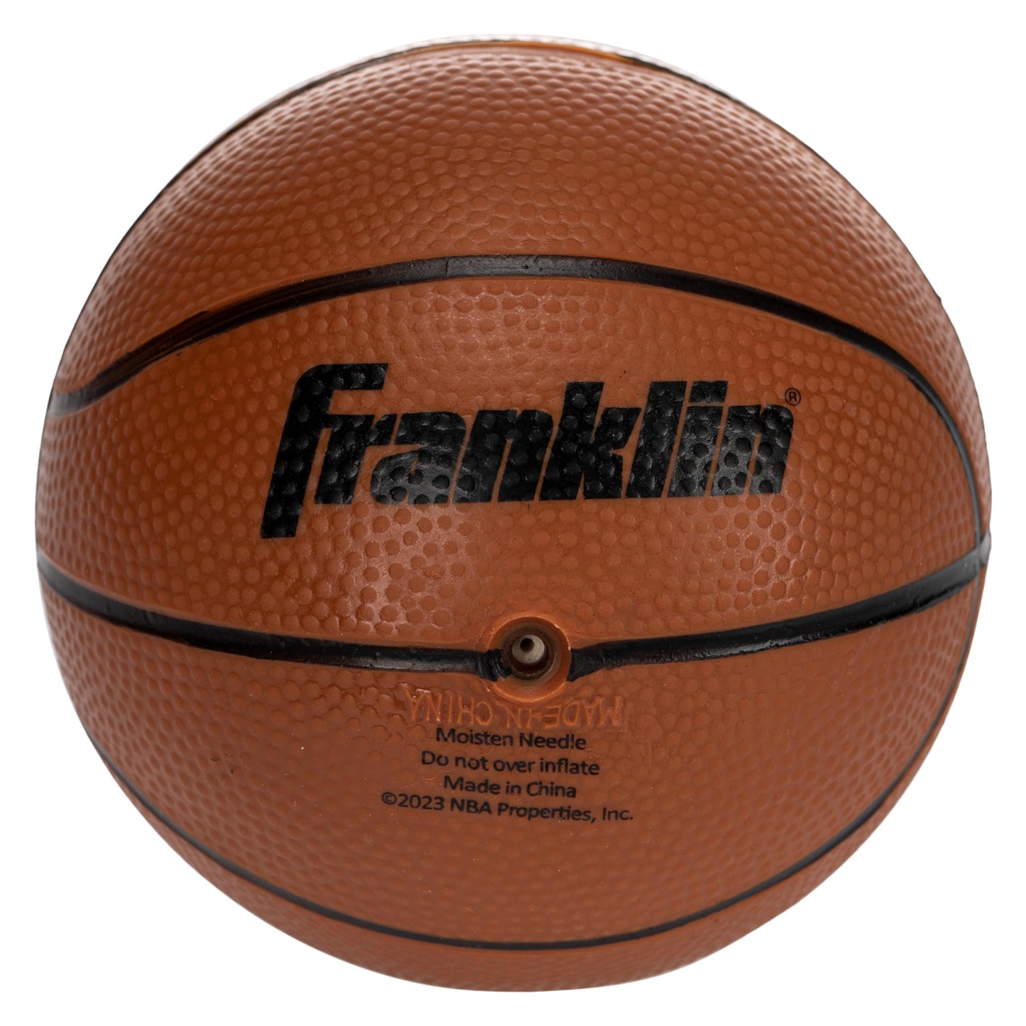 Franklin Sports Kansas Over the Door Basketball Hoop - Kids Indoor Basketball Hoop with Mini Ball - Fan Shop Toy for Bedroom + Office - Over the Door Set