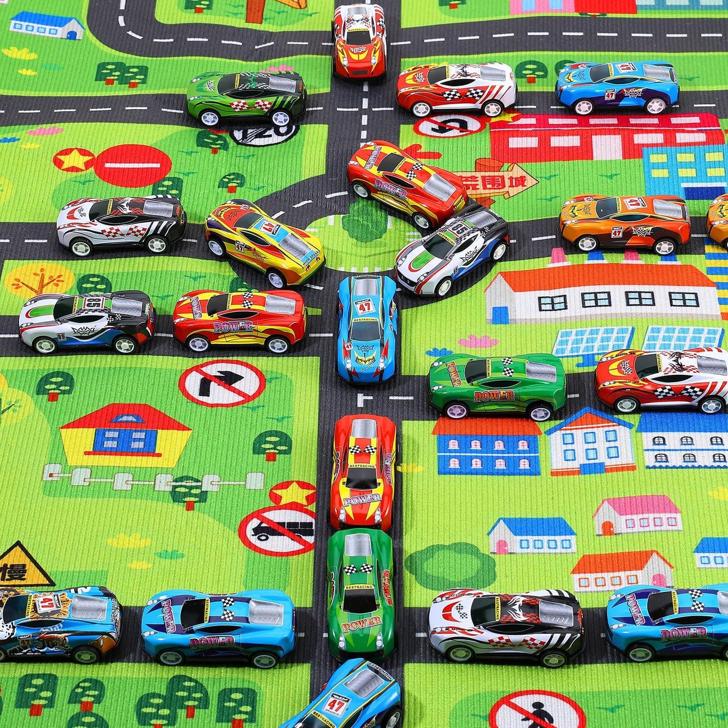 DERTE 280 Pcs Pull Back Cars for Kids Mini Car Toys Bulk Metal Race Vehicles Party Favors Goodie Bag Stuffers Classroom Prizes for Boys Girls Toddlers