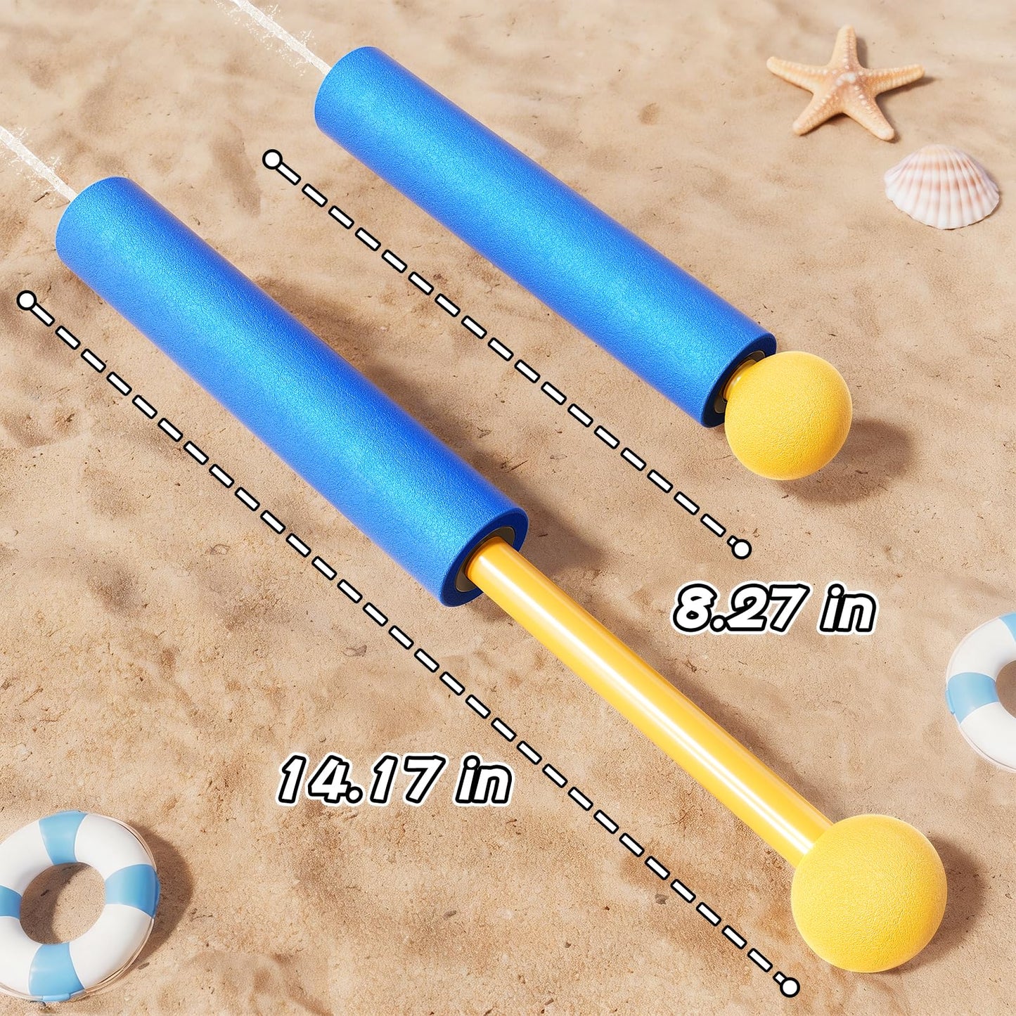 ZDRKWSM 6 Pack Water Guns for Kids Adults, Squirt Guns Water Toys for Boys Girls Ages 4-8, Ideal Toys for Kids Summer Outdoor Swimming Pool Games Beach Water Gun