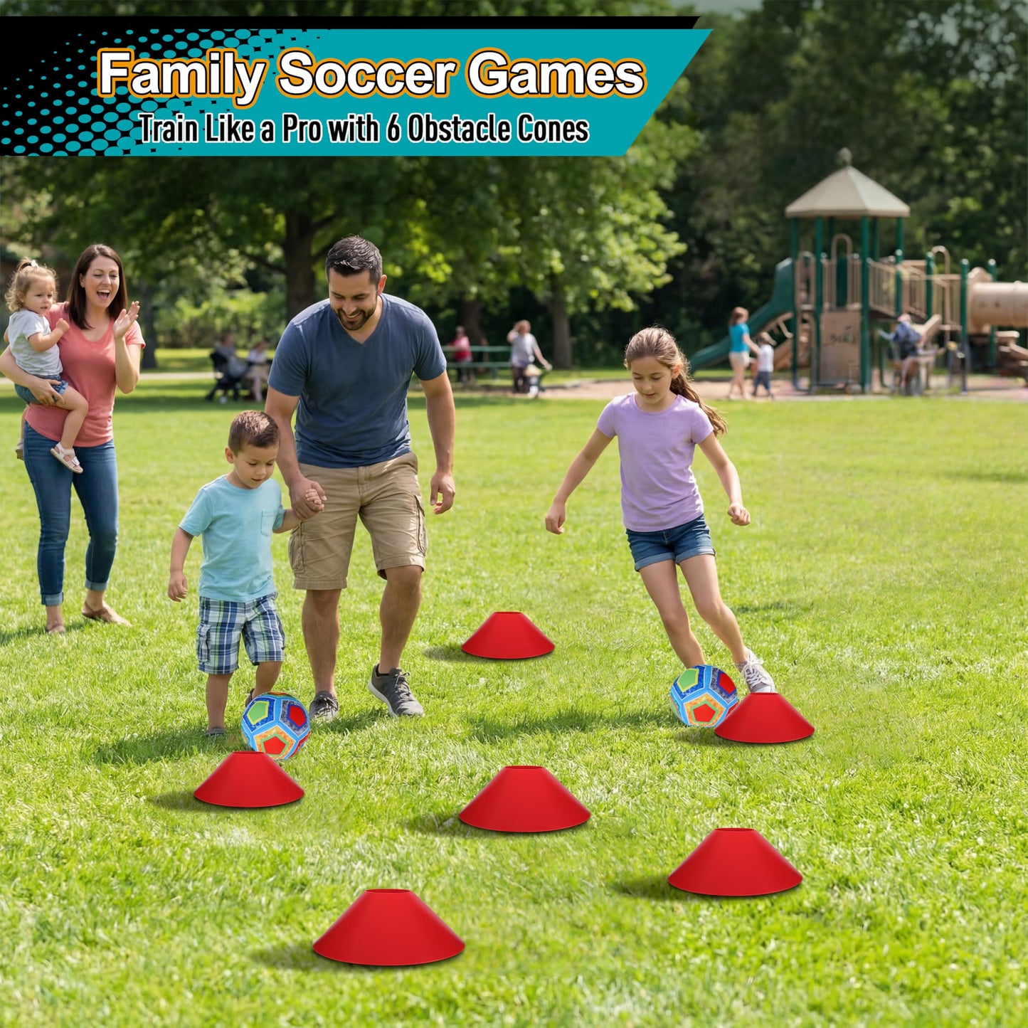 COUOMOXA Sports Soccer Toys for Kids: Interactive Soccer Toy with Rebound - Soccer Gift for 3 4 5 6 7 8-12 Year Old Boys Backyard Indoor 2-in-1 Football Games - Birthday Gifts for Ages 3-12