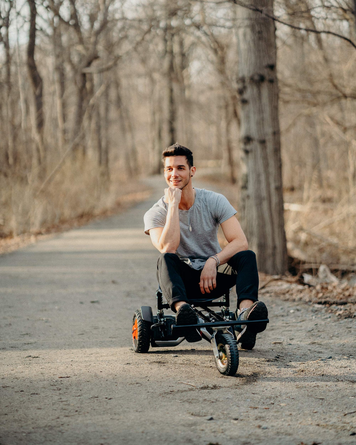 Hover-1 Beast Buggy Hoverboard Attachment | Compatible with Most 10" Electric Hoverboards, Hand-Operated Rear Wheel Control, Adjustable Frame & Straps, Easy Assembly & Install Hoverboard Go Kart
