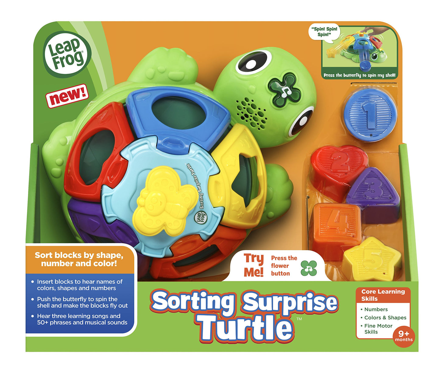 LeapFrog Sorting Surprise Turtle