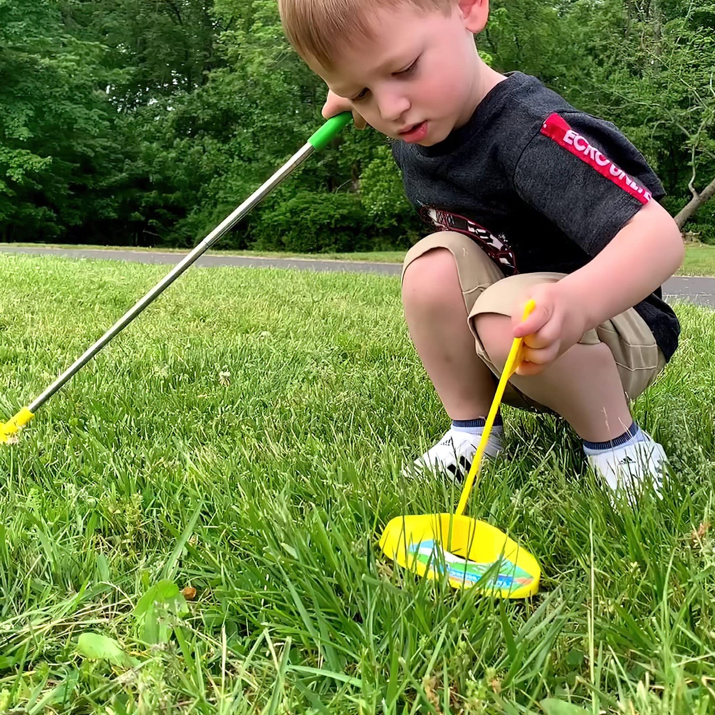 Liberry Toddler Golf Set, Retractable Toy Golf Clubs for Kids Ages 2 3 4 5, Indoor and Outdoor Sports Games Birthday Gift for Boys Girls