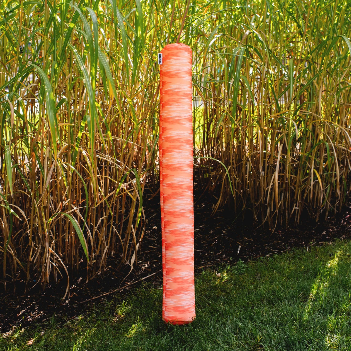 Big Joe Noodle Pool Float, Peach Glow, Doubled-Sided Mesh, Quick Draining Fabric, No Inflation Needed